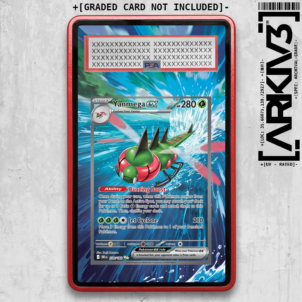 ARKIV3 PSA graded front - Red