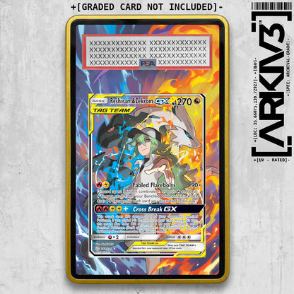 [UNIT: 222/236] // Reshiram & Zekrom GX Extended Art Display Case - Graded