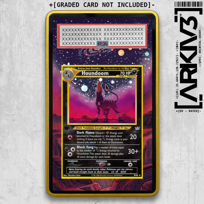 [UNIT: 8/64] // Houndoom Extended Art Display Case - Graded