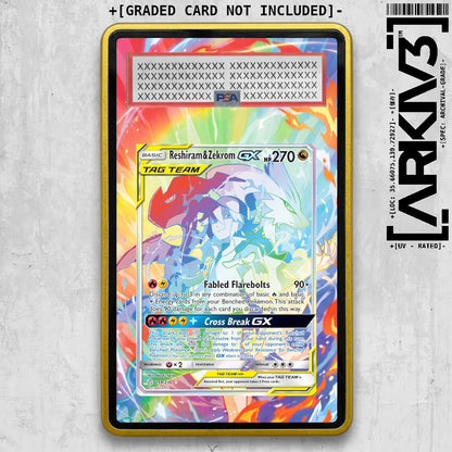 [UNIT: 259/236] // Reshiram & Zekrom GX Extended Art Display Case - Graded
