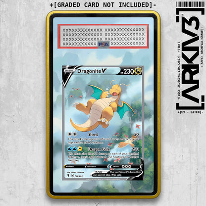 [UNIT: 192/203 // Dragonite V Extended Art Display Case - Graded