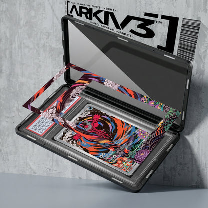 ARKIV3 PSA graded exploded mockup