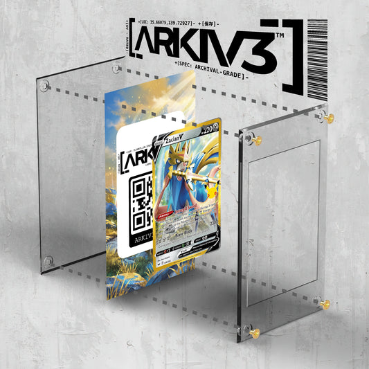 [UNIT: 138/202] // Zacian V Extended Art Display Case - Raw