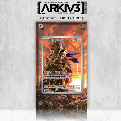 [UNIT: 201/182] // Zamazenta Extended Art Display Case - Raw