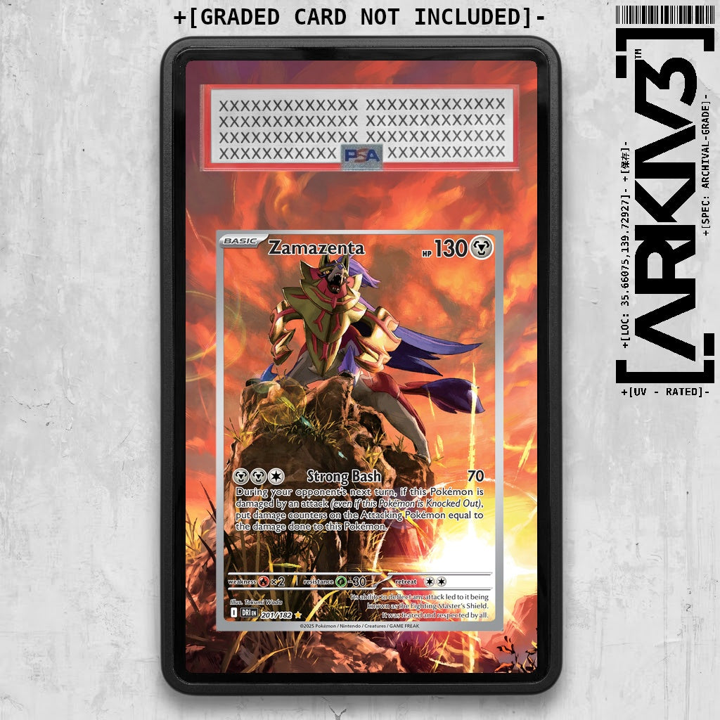 ARKIV3 PSA graded front - Black