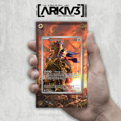 [UNIT: 201/182] // Zamazenta Extended Art Display Case - Raw
