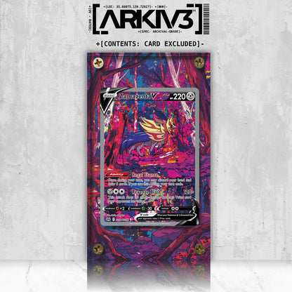 [UNIT: GG54/70] // Zamazenta V Extended Art Display Case - Raw