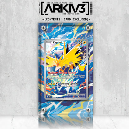 [UNIT: 133/128] // Zapdos Extended Art Display Case - Raw