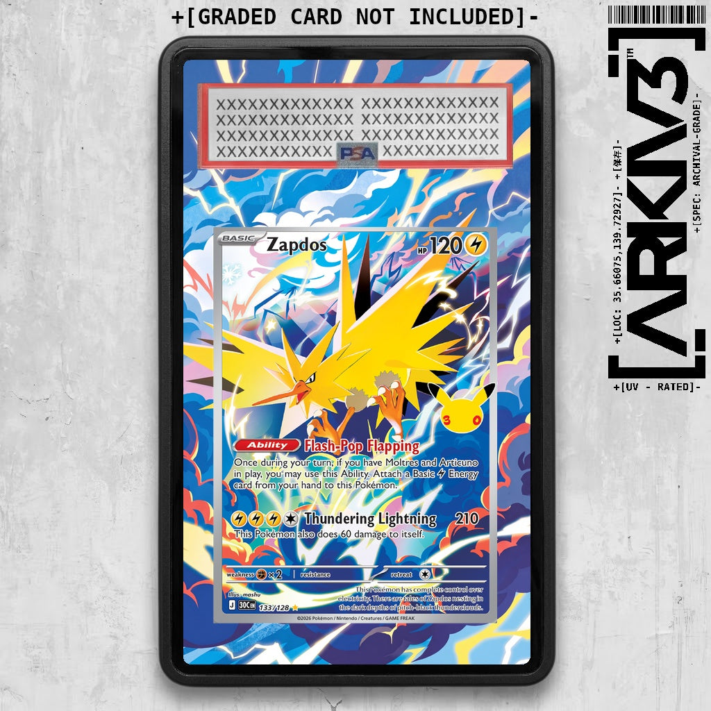 ARKIV3 PSA graded front - Black