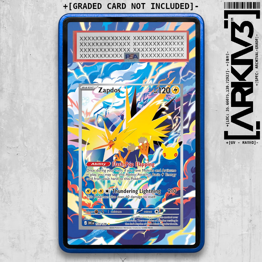 ARKIV3 PSA graded front - Blue
