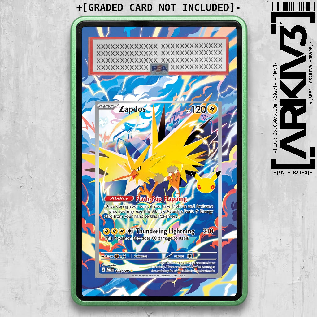 ARKIV3 PSA graded front - Green