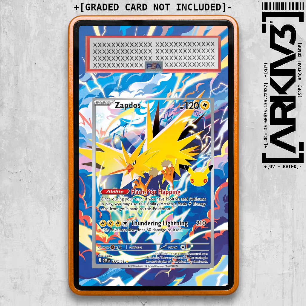 ARKIV3 PSA graded front - Orange