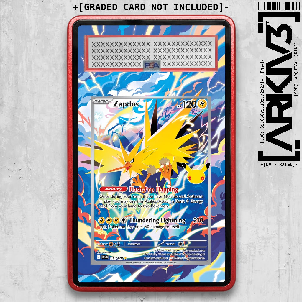 ARKIV3 PSA graded front - Red