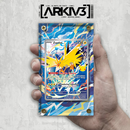 [UNIT: 133/128] // Zapdos Extended Art Display Case - Raw