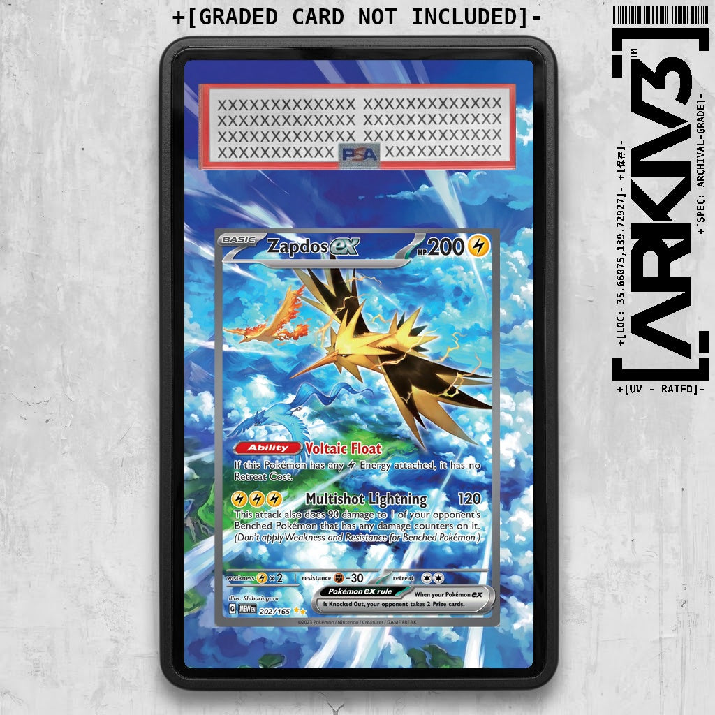 ARKIV3 PSA graded front - Black