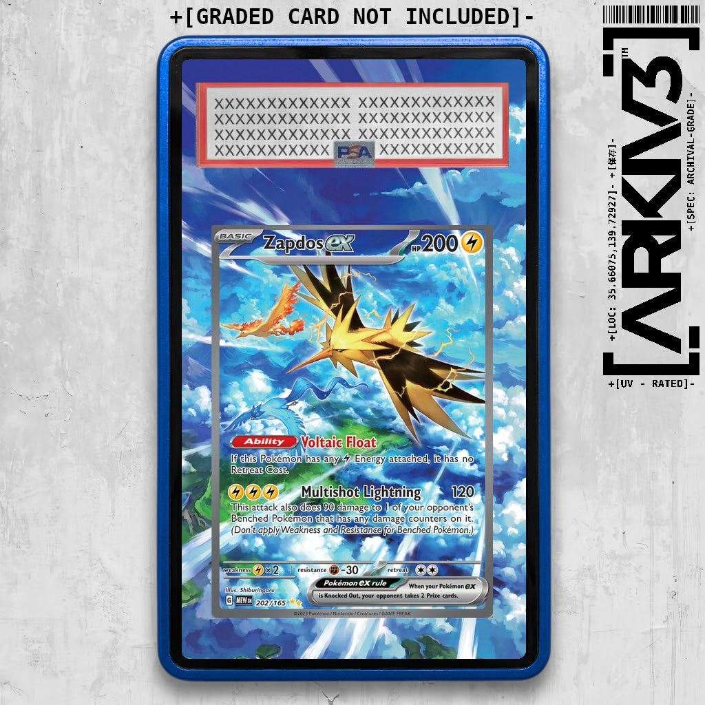 ARKIV3 PSA graded front - Blue