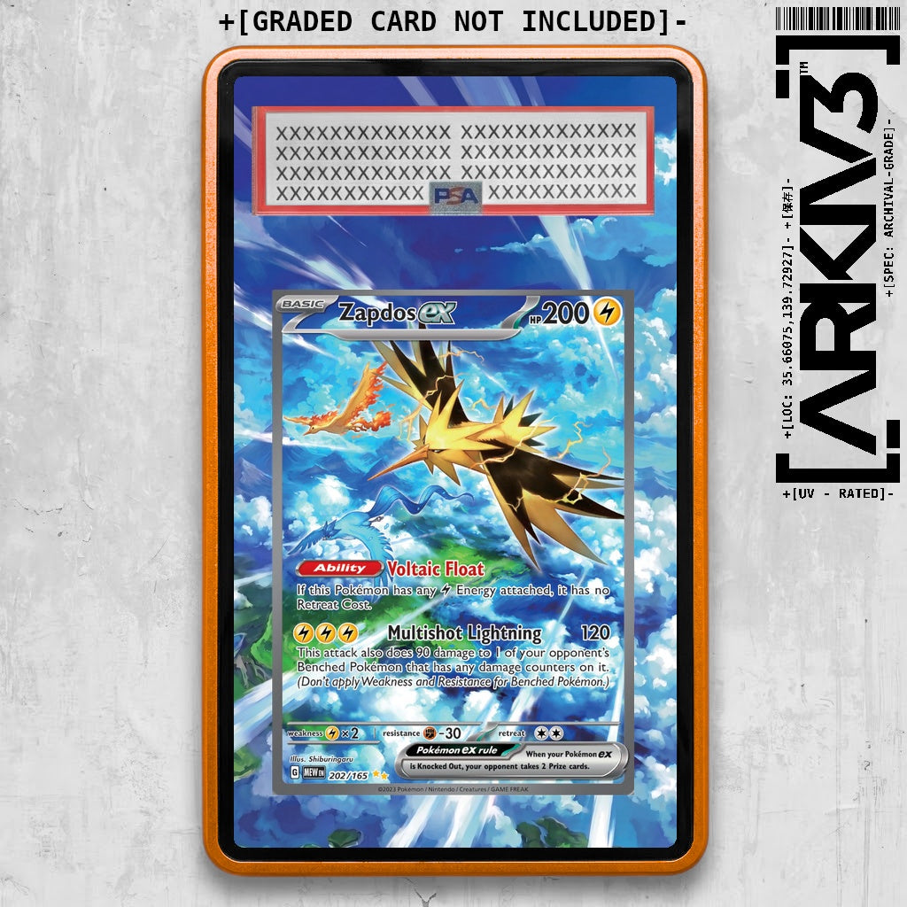 ARKIV3 PSA graded front - Orange