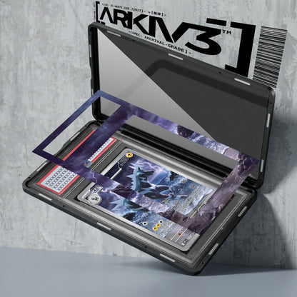 ARKIV3 PSA graded exploded mockup