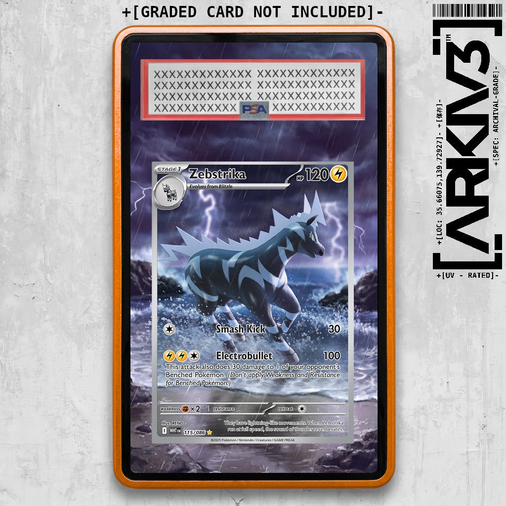 ARKIV3 PSA graded front - Orange
