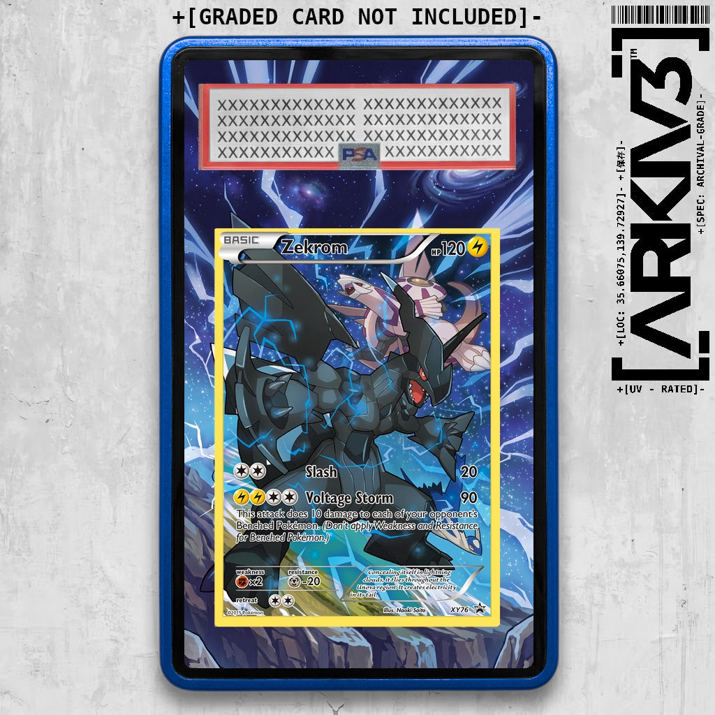 [UNIT: XY76/211] // Zekrom Extended Art Display Case - Graded