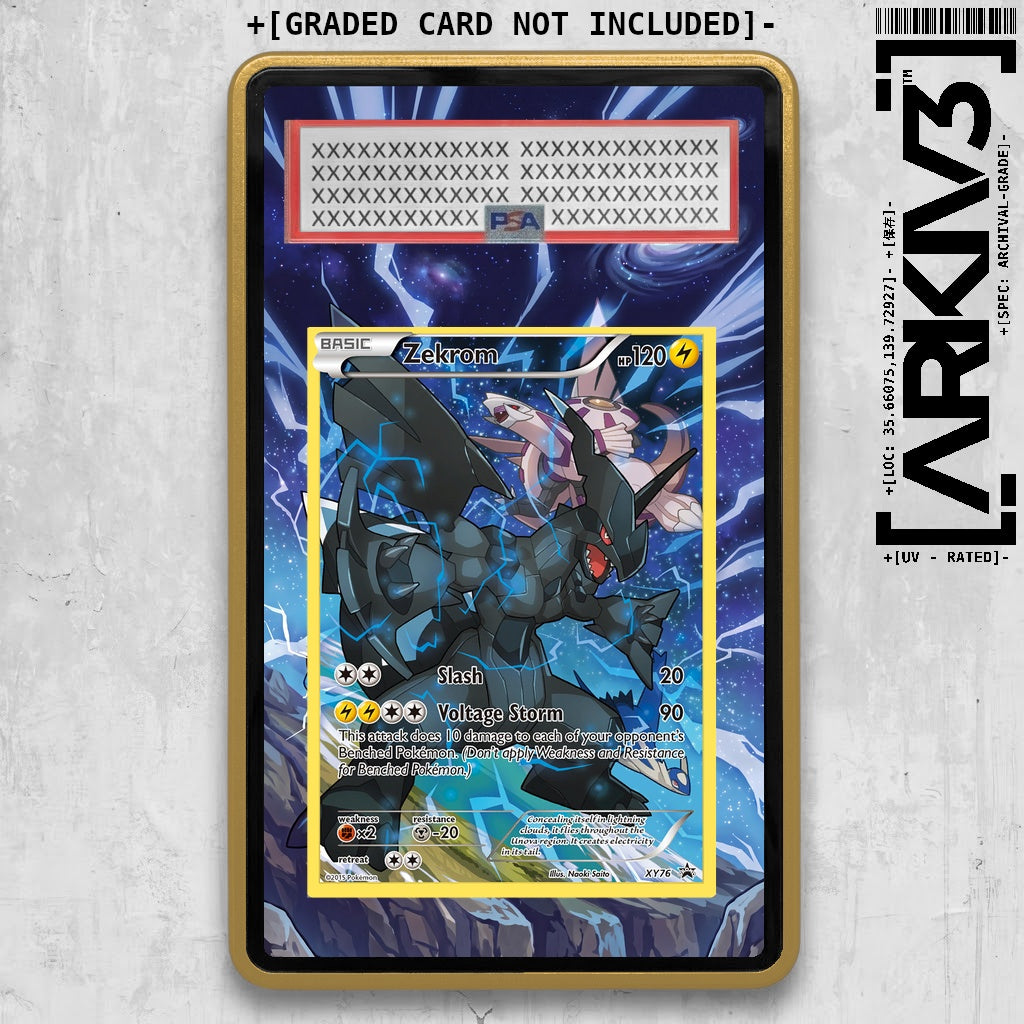 [UNIT: XY76/211] // Zekrom Extended Art Display Case - Graded