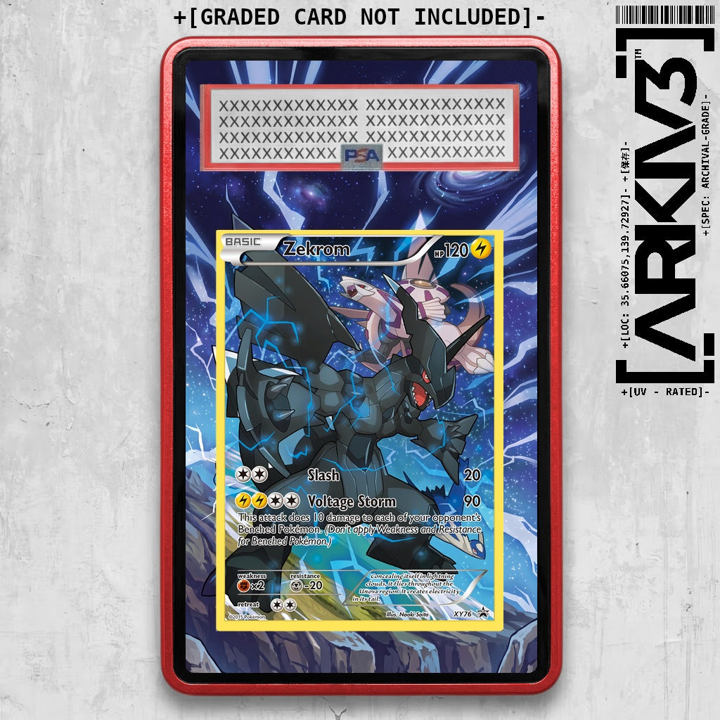 [UNIT: XY76/211] // Zekrom Extended Art Display Case - Graded