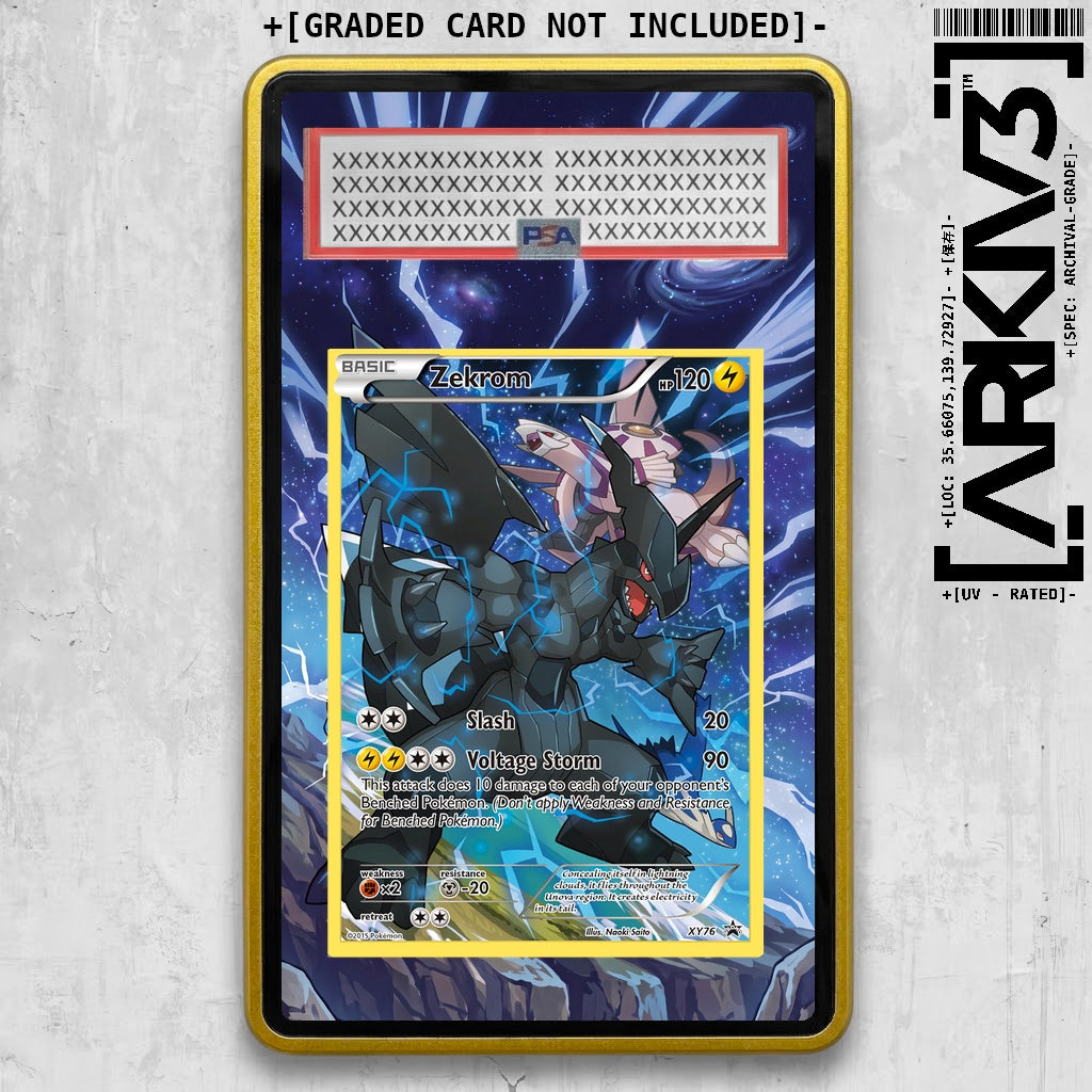 [UNIT: XY76/211] // Zekrom Extended Art Display Case - Graded