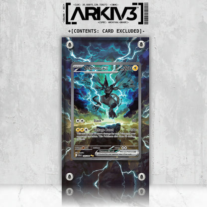 [UNIT: 166/86] // Zekrom ex Extended Art Display Case - Raw