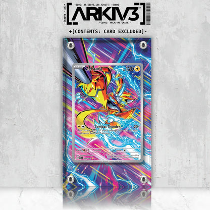 [UNIT: 151/142] // Zeraora Extended Art Display Case - Raw