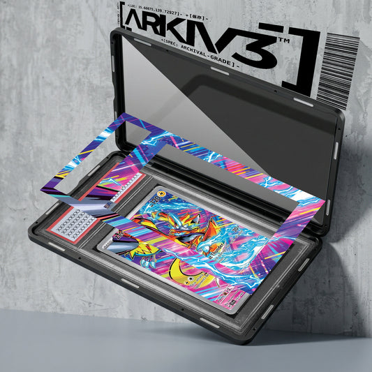 ARKIV3 PSA graded exploded mockup