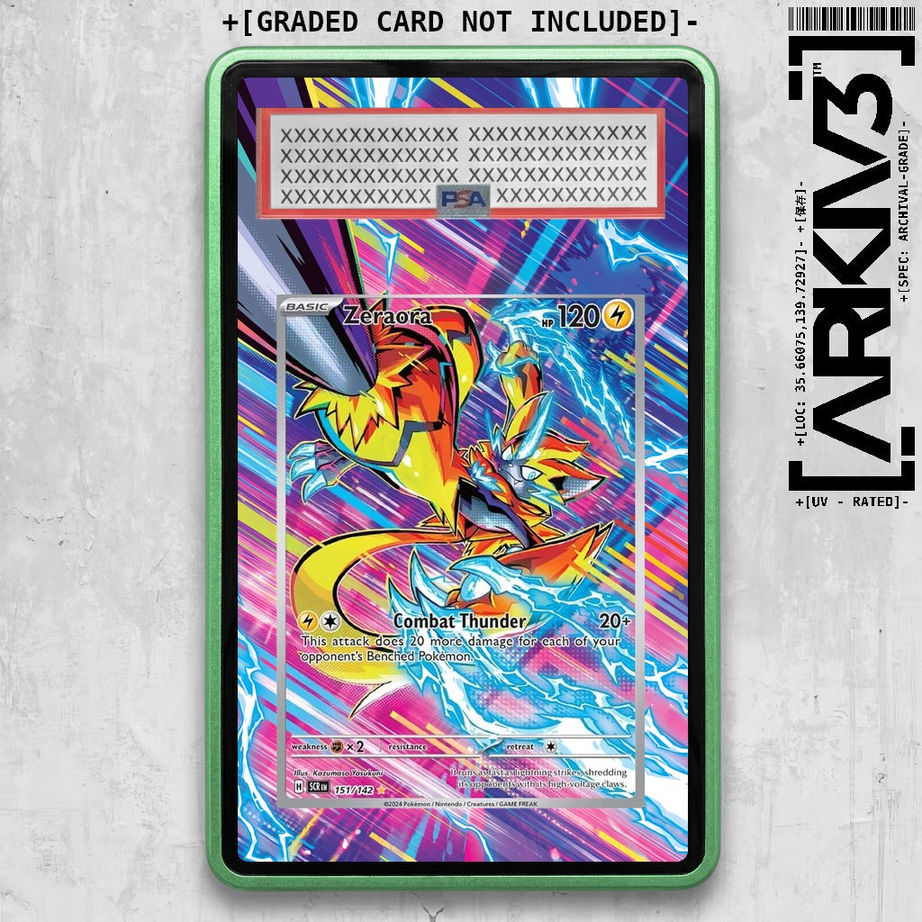 ARKIV3 PSA graded front - Green