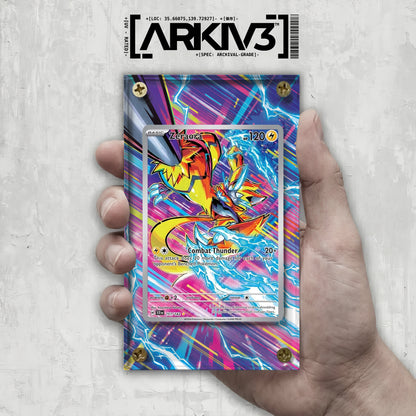 [UNIT: 151/142] // Zeraora Extended Art Display Case - Raw