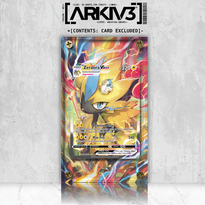 [UNIT: GG42/70] // Zeraora VMAX Extended Art Display Case - Raw