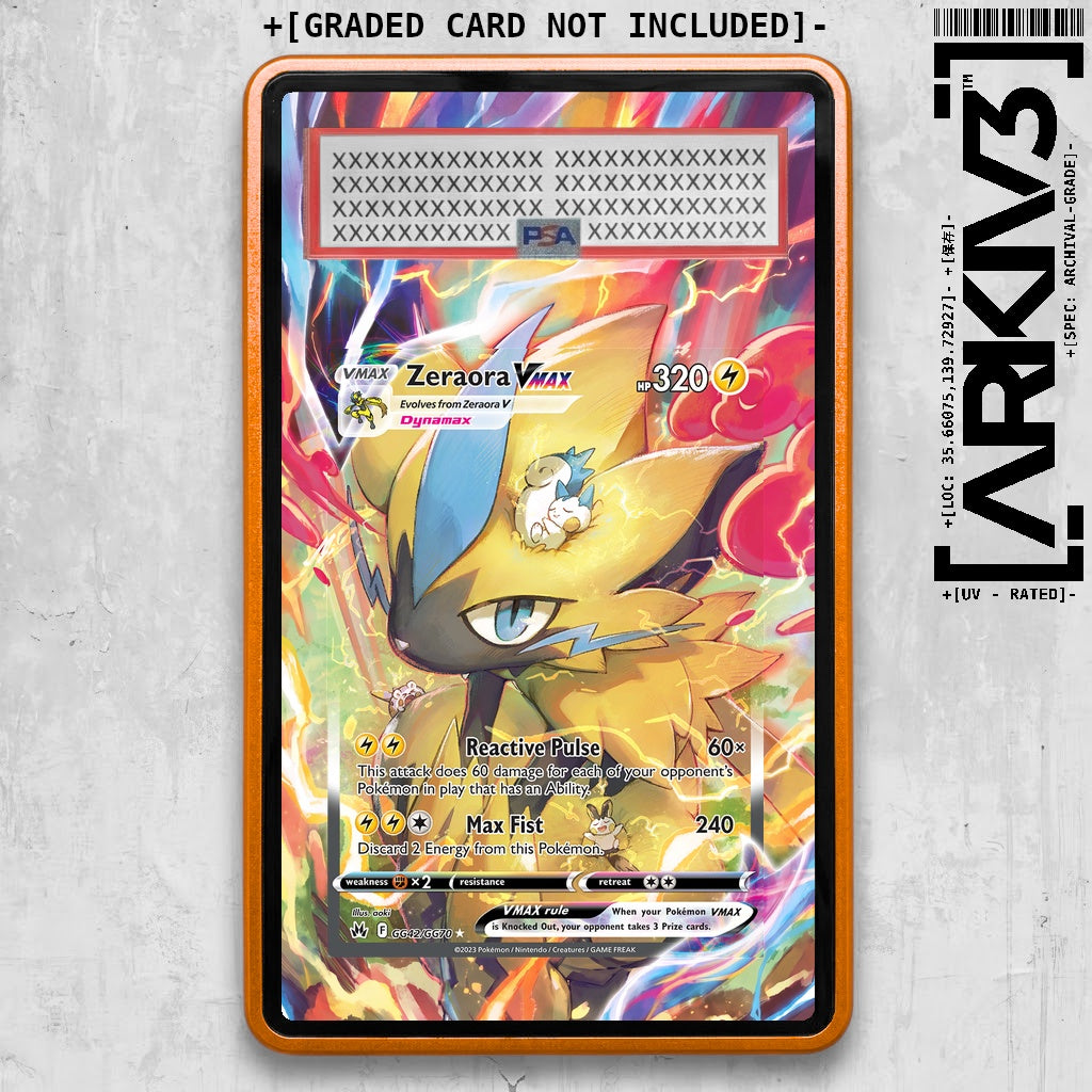 ARKIV3 PSA graded front - Orange