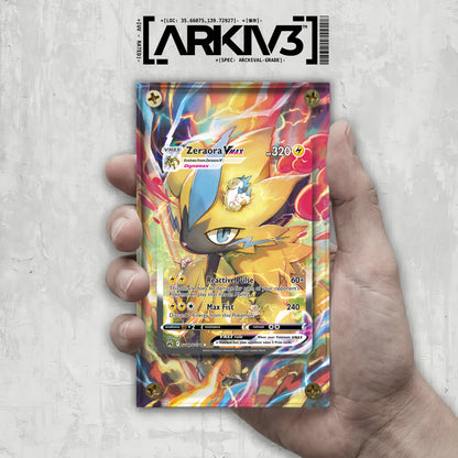 [UNIT: GG42/70] // Zeraora VMAX Extended Art Display Case - Raw