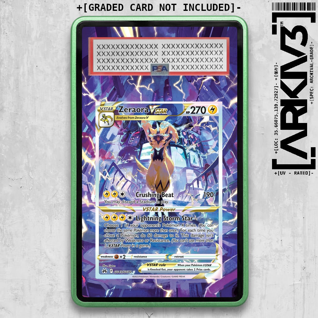 ARKIV3 PSA graded front - Green