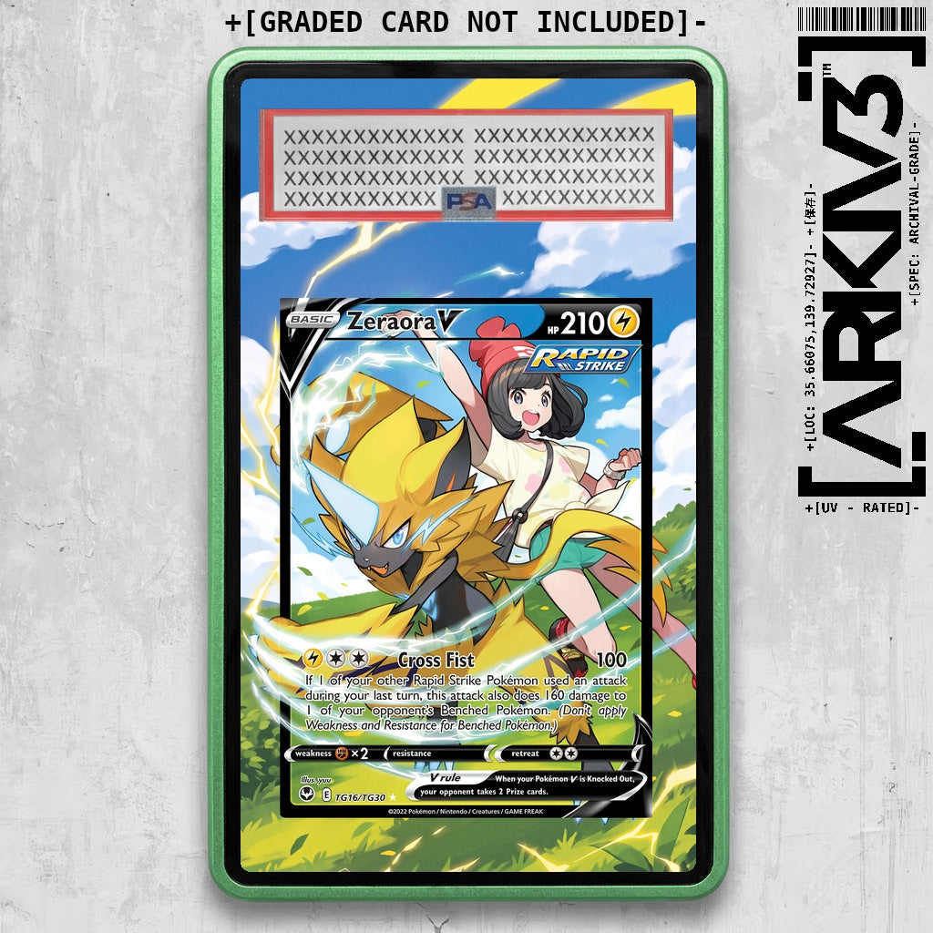 ARKIV3 PSA graded front - Green