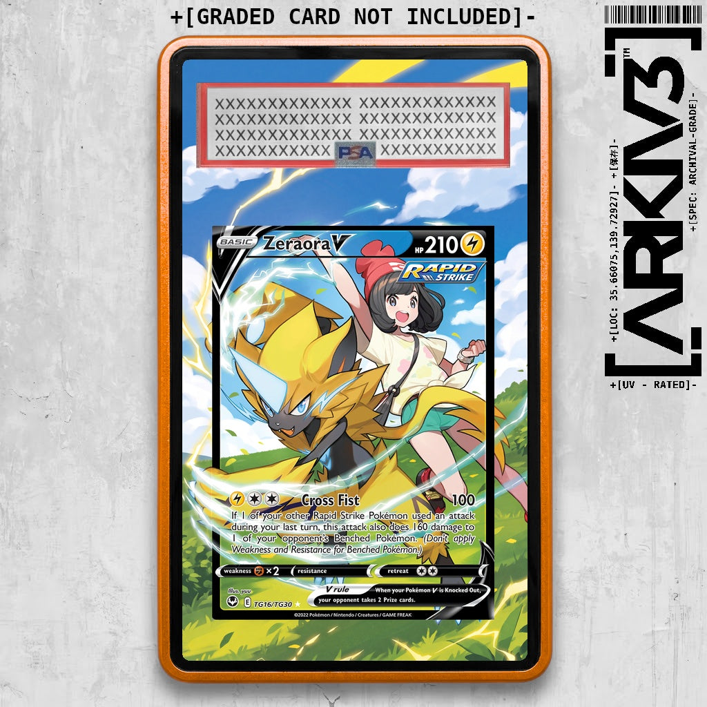 ARKIV3 PSA graded front - Orange