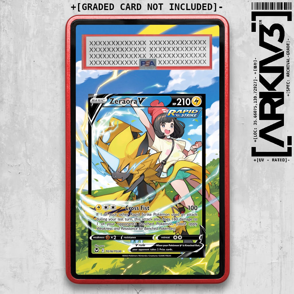 ARKIV3 PSA graded front - Red