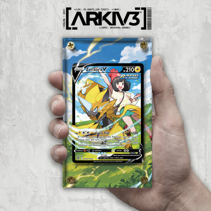 [UNIT: TG16/TG30] // Zeraora V Extended Art Display Case - Raw