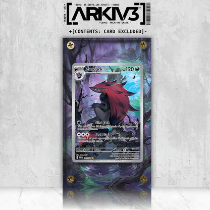 [UNIT: 143/86] // Zoroark Extended Art Display Case - Raw