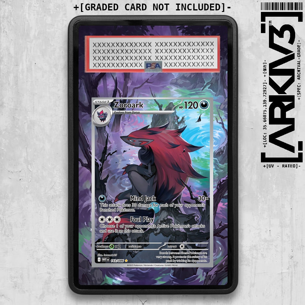 ARKIV3 PSA graded front - Black