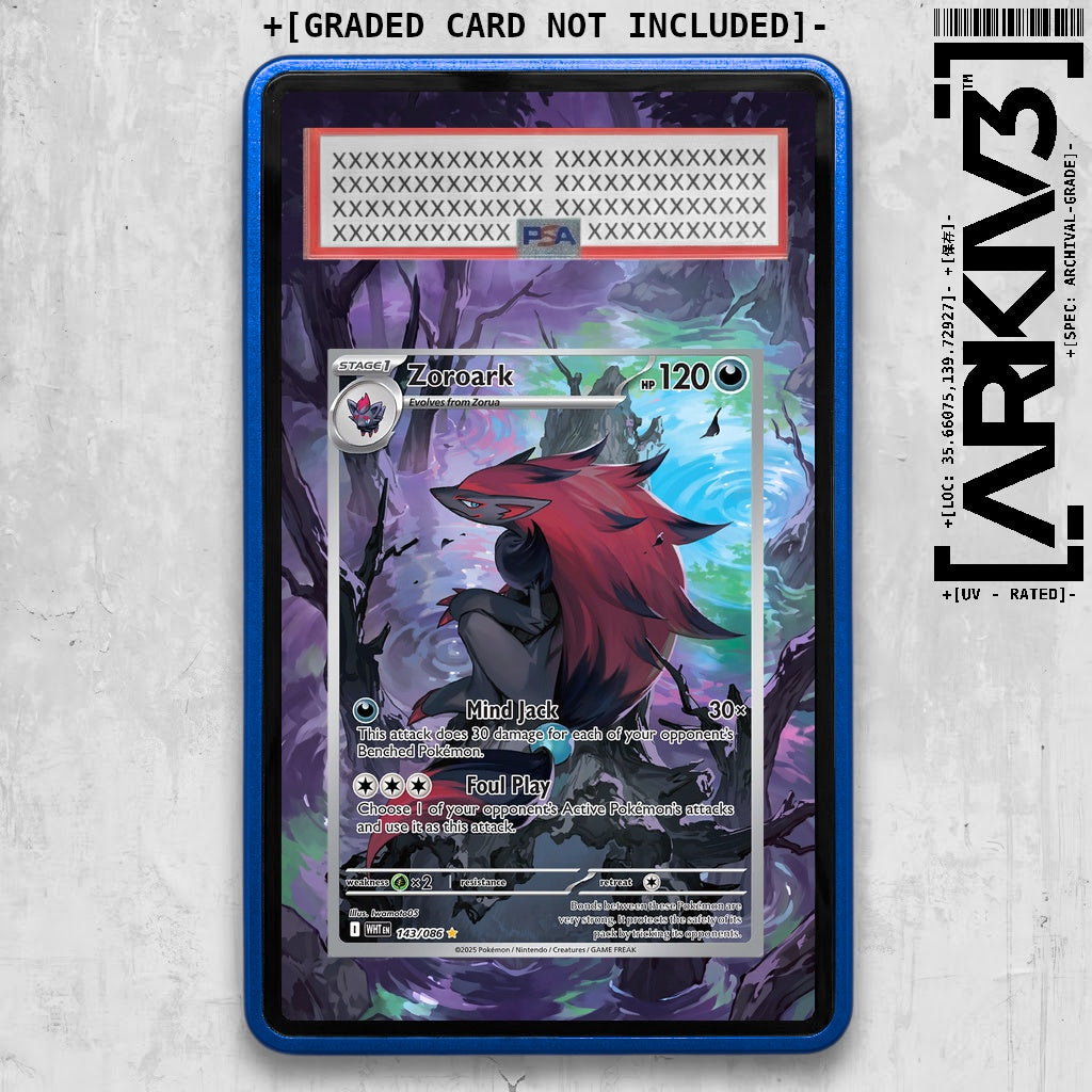 ARKIV3 PSA graded front - Blue