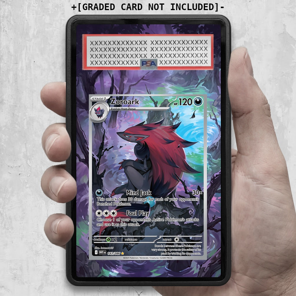 ARKIV3 PSA graded hand mockup