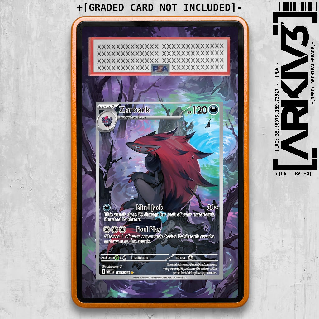 ARKIV3 PSA graded front - Orange