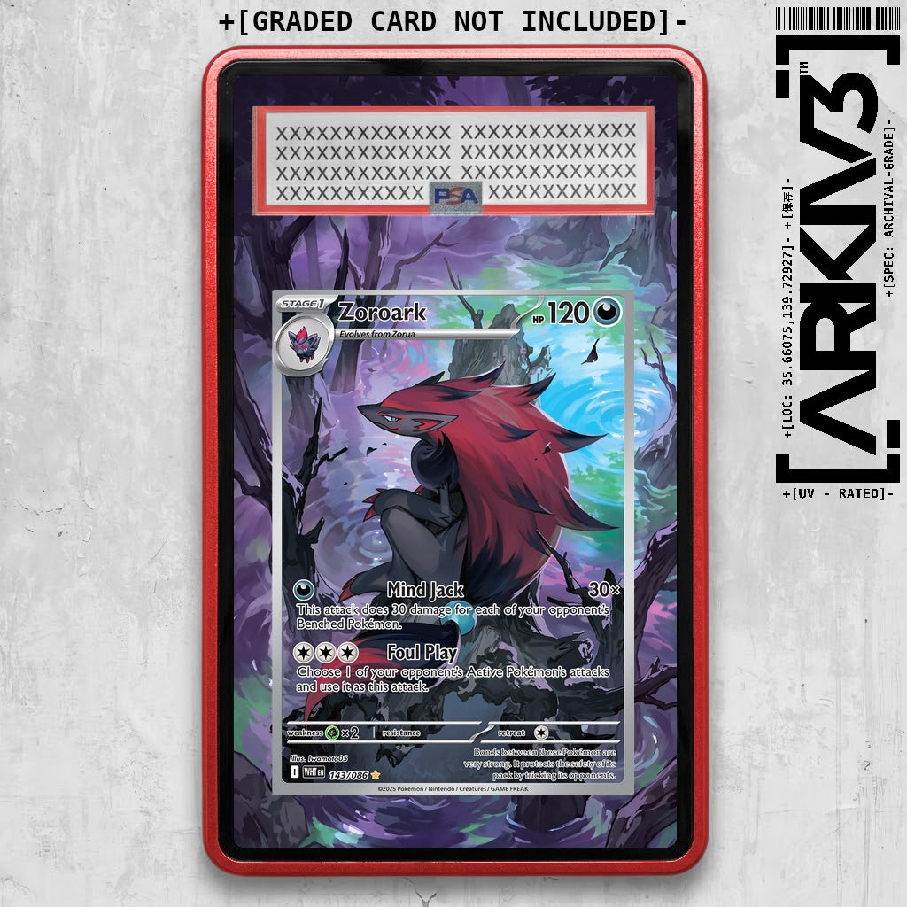 ARKIV3 PSA graded front - Red