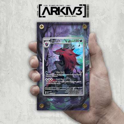 [UNIT: 143/86] // Zoroark Extended Art Display Case - Raw