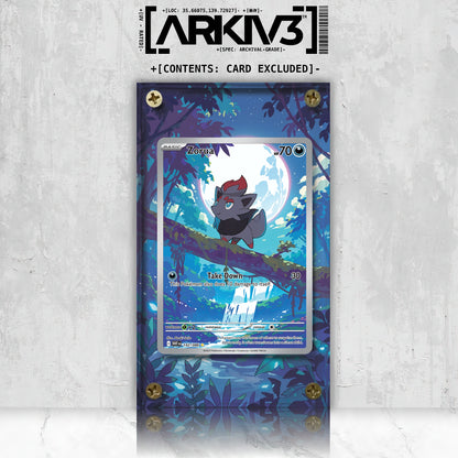 [UNIT: 142/86] // Zorua Extended Art Display Case - Raw