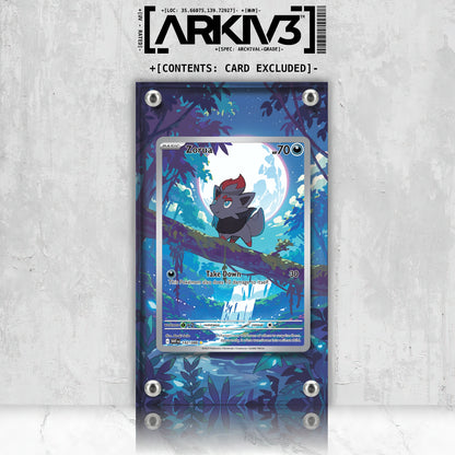 [UNIT: 142/86] // Zorua Extended Art Display Case - Raw