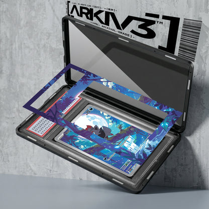 ARKIV3 PSA graded exploded mockup